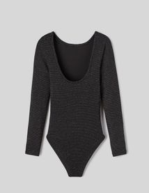 Body dos nu pailleté