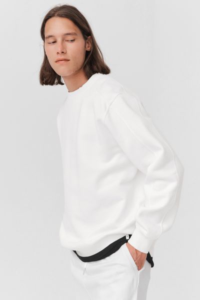 Sweat col rond uni