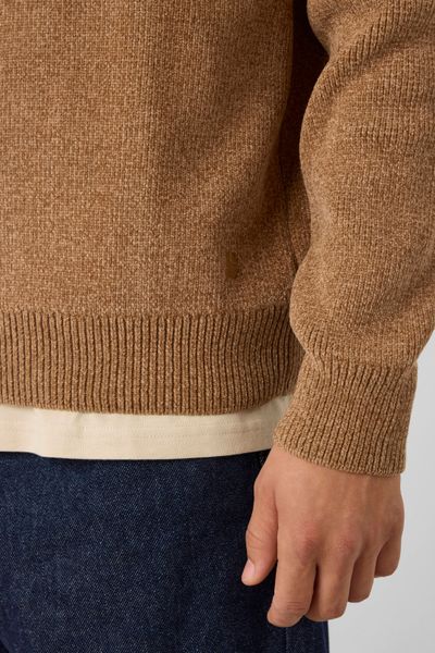 Pull maille chenille