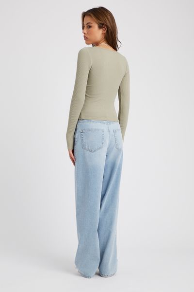 T-shirt manches longues uni