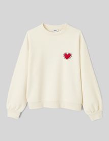 Sweat collab Keith Haring brodé