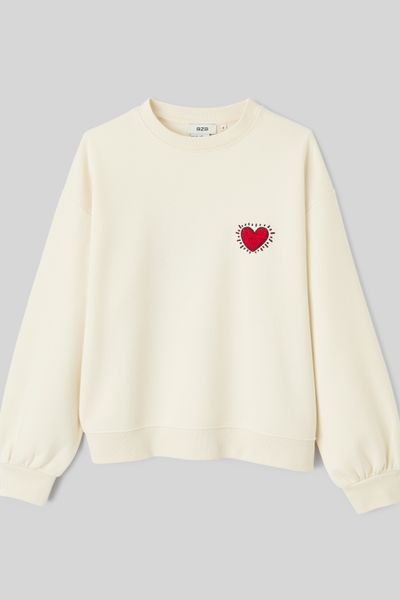 Sweat collab Keith Haring brodé
