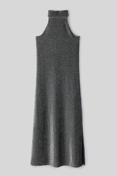 Robe longue à paillettes