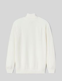 Pull col roulé