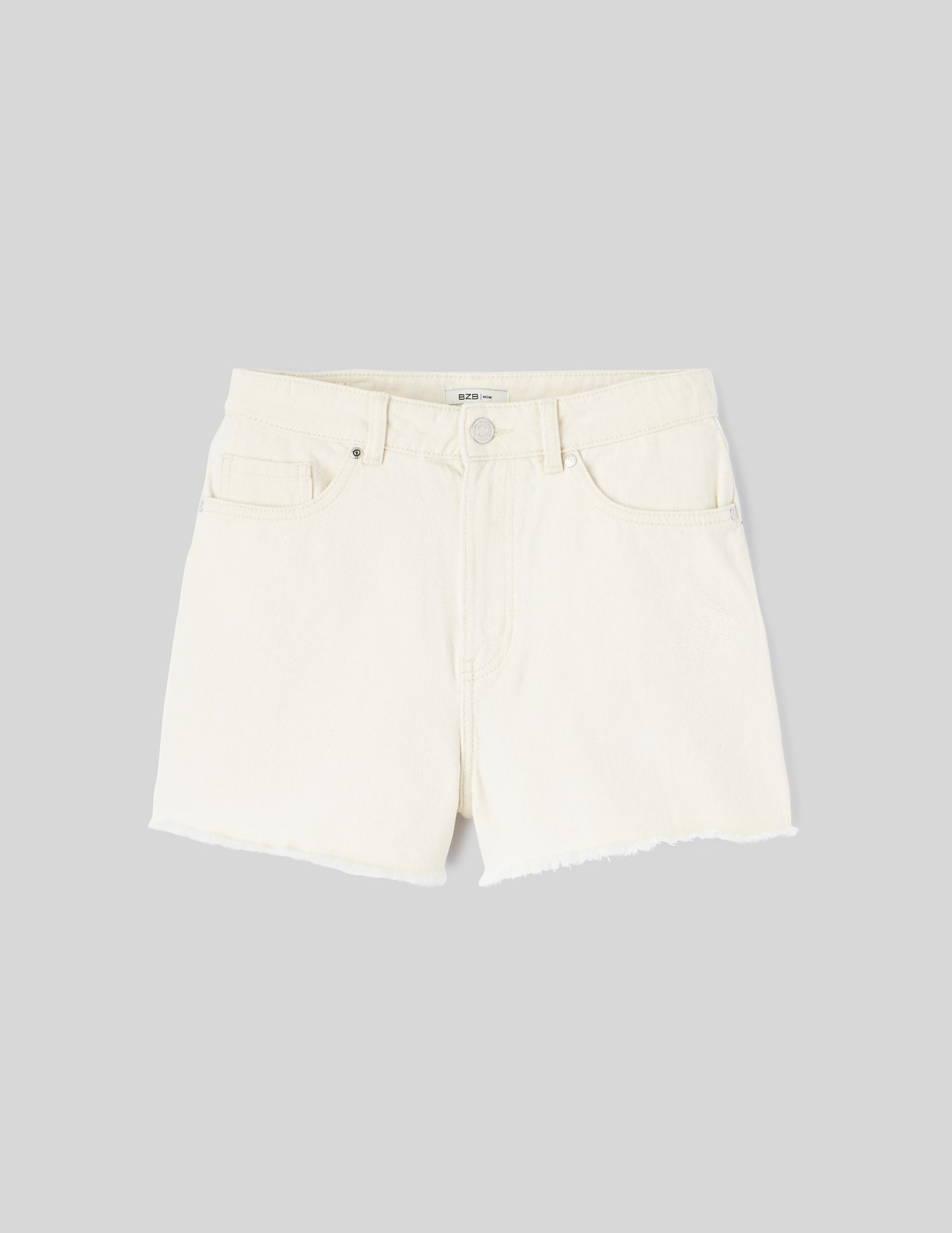 Short en jean raw cut