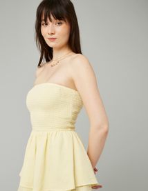 Robe courte bustier