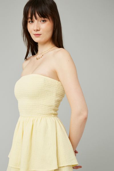 Robe courte bustier