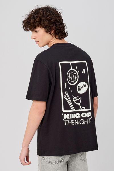 T-shirt imprim&eacute; devant/dos