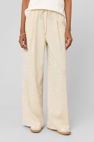 Pantalon fluide ray&eacute;