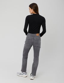 T-shirt col montant pailleté