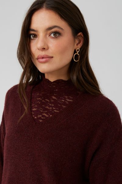 Pull col V uni