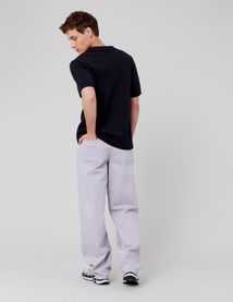 Pantalon loose de couleur