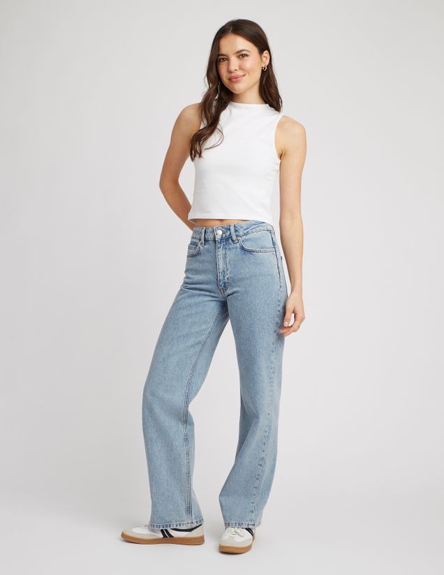 Jean straight taille standard