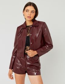 Veste en vinyle