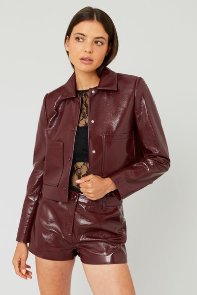 Veste en vinyle