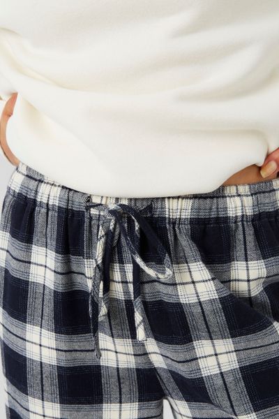 Pantalon &agrave; carreaux