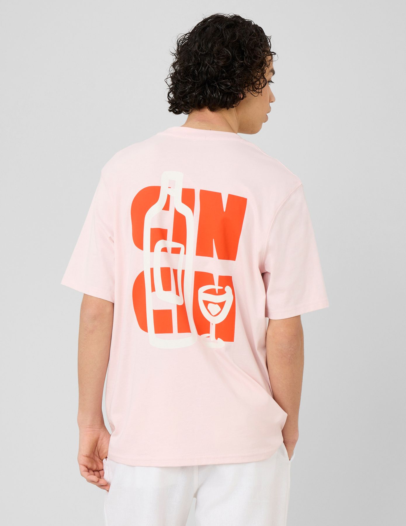 T-shirt imprim&eacute; devant/dos