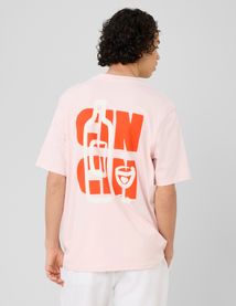 T-shirt imprim&eacute; devant/dos