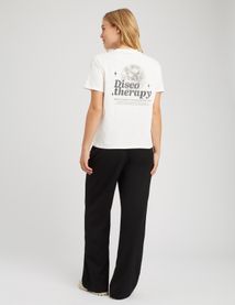 T-shirt imprimé devant/ dos