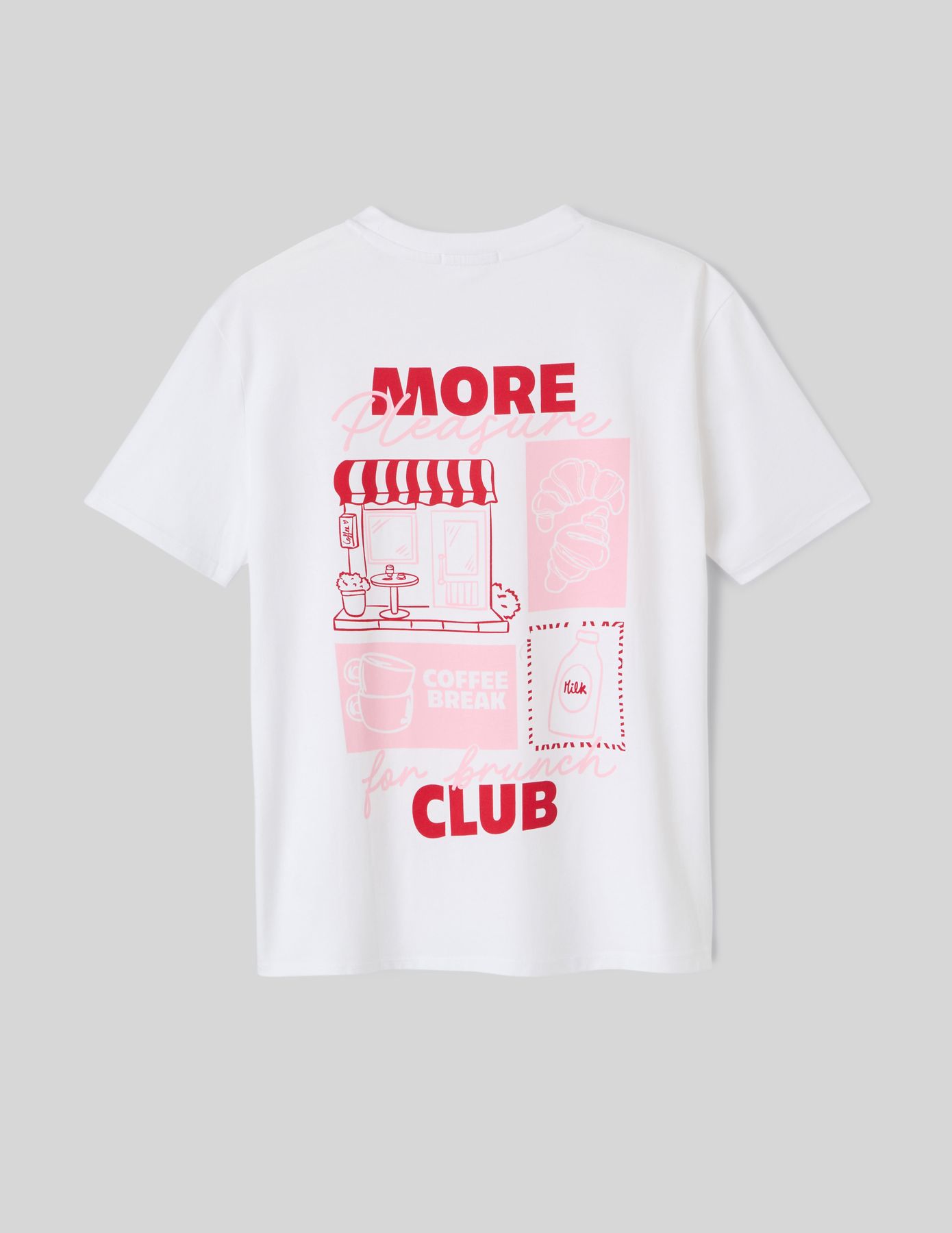 T-shirt imprimé devant/dos