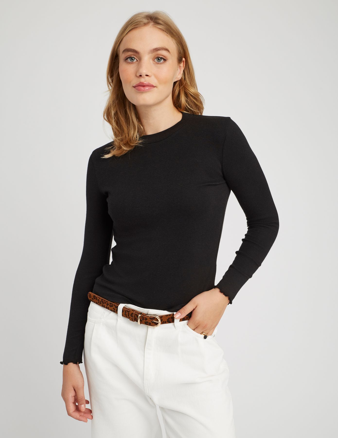 T-shirt col rond