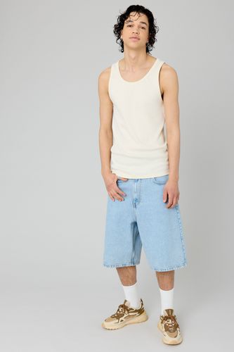 Bermuda en jean long