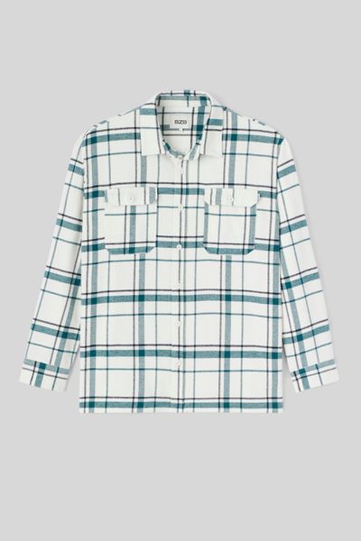 Chemise flanelle &agrave; carreaux