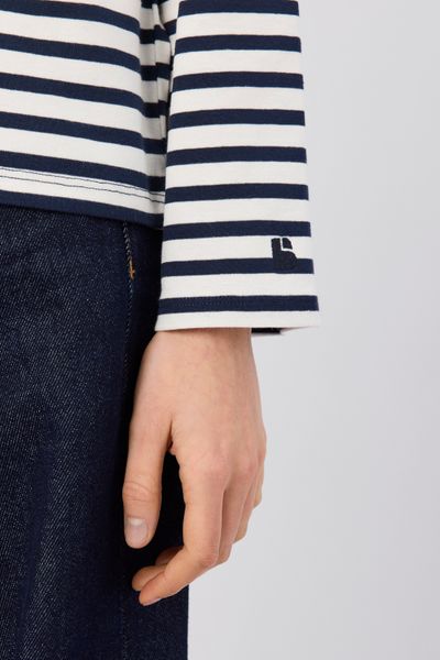 T-shirt manches longues ray&eacute;