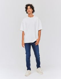 Jean slim basique stone foncé