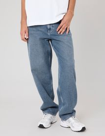 Pantalon jean loose bluegrey