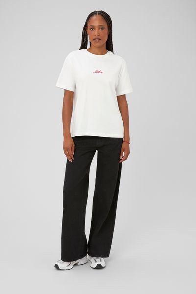 T-shirt broderie poitrine