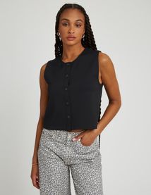 T-shirt boutonné