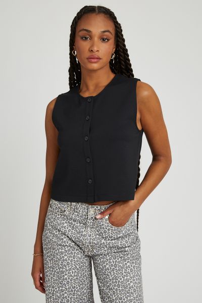 T-shirt boutonné