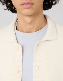 Cardigan col polo