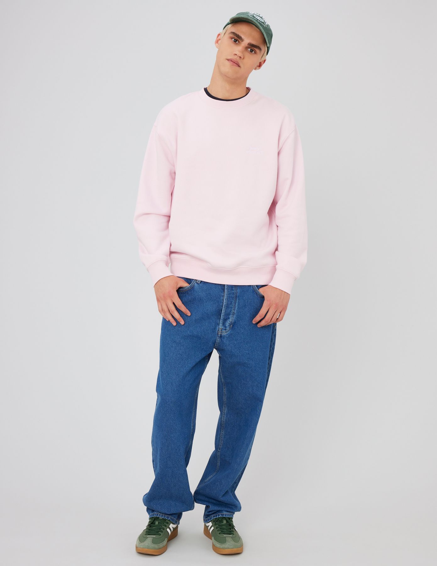 Sweat broderie devant/dos