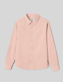 Chemise en velours c&ocirc;tel&eacute;