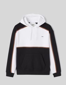 Sweat à capuche colorblock