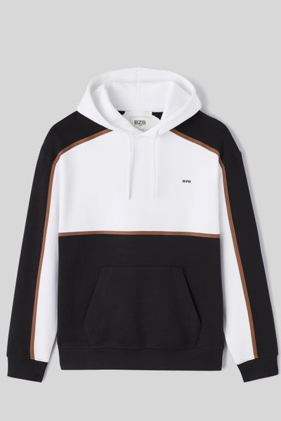 Sweat à capuche colorblock