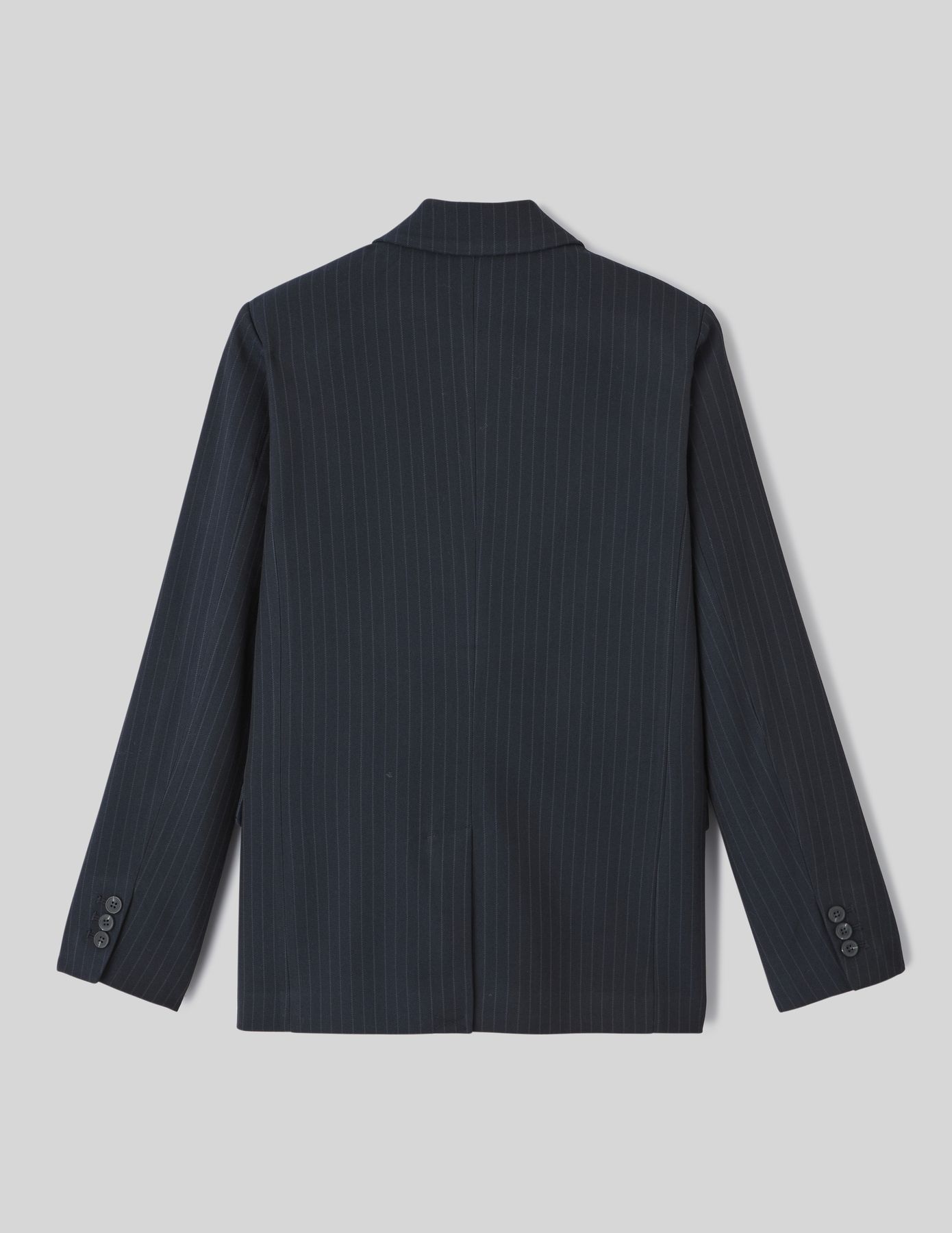 Veste blazer rayée polyester recyclé