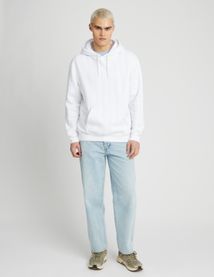 Sweat à capuche rayé