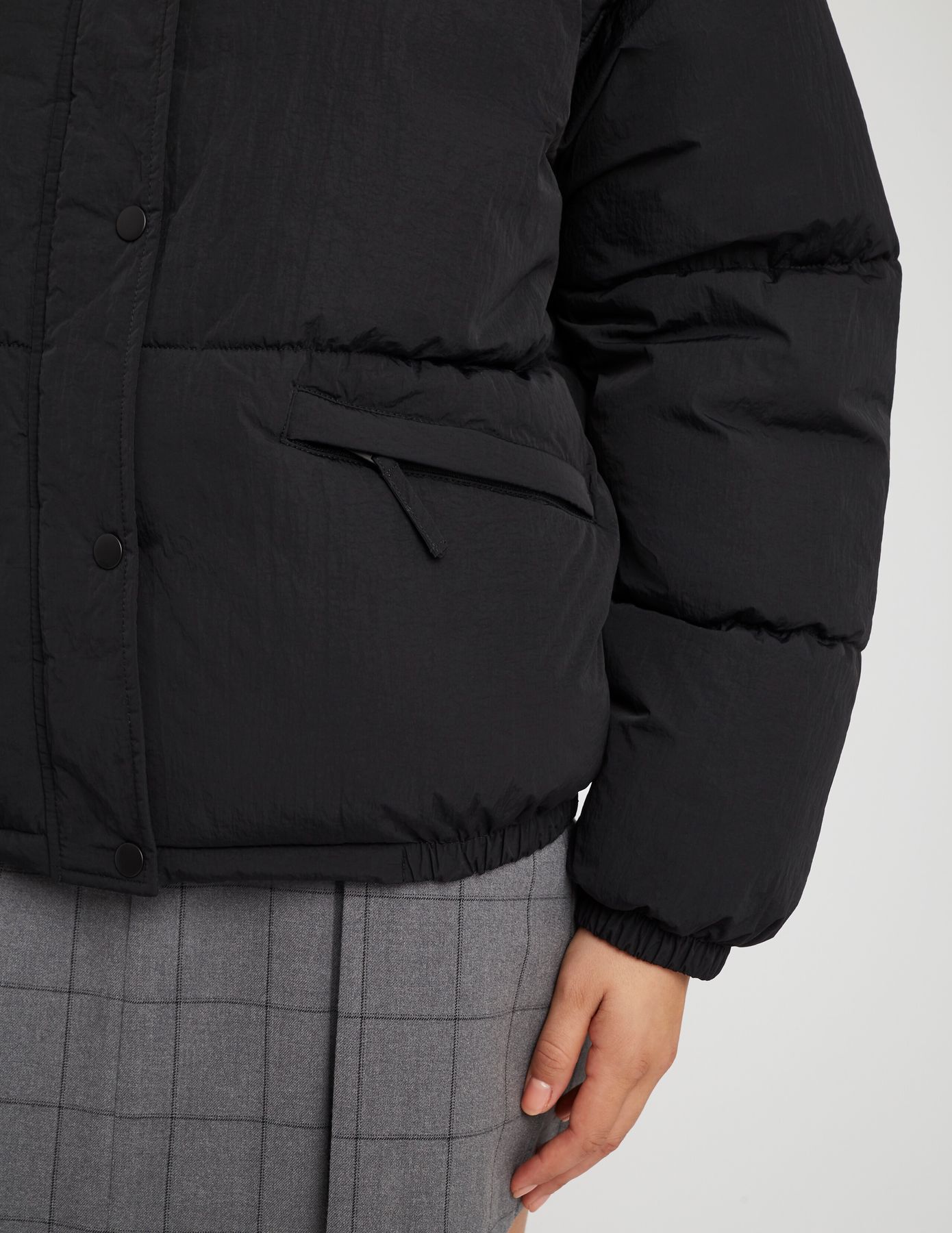 Doudoune oversize à capuche