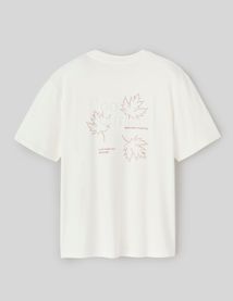 T-shirt imprim&eacute; dos