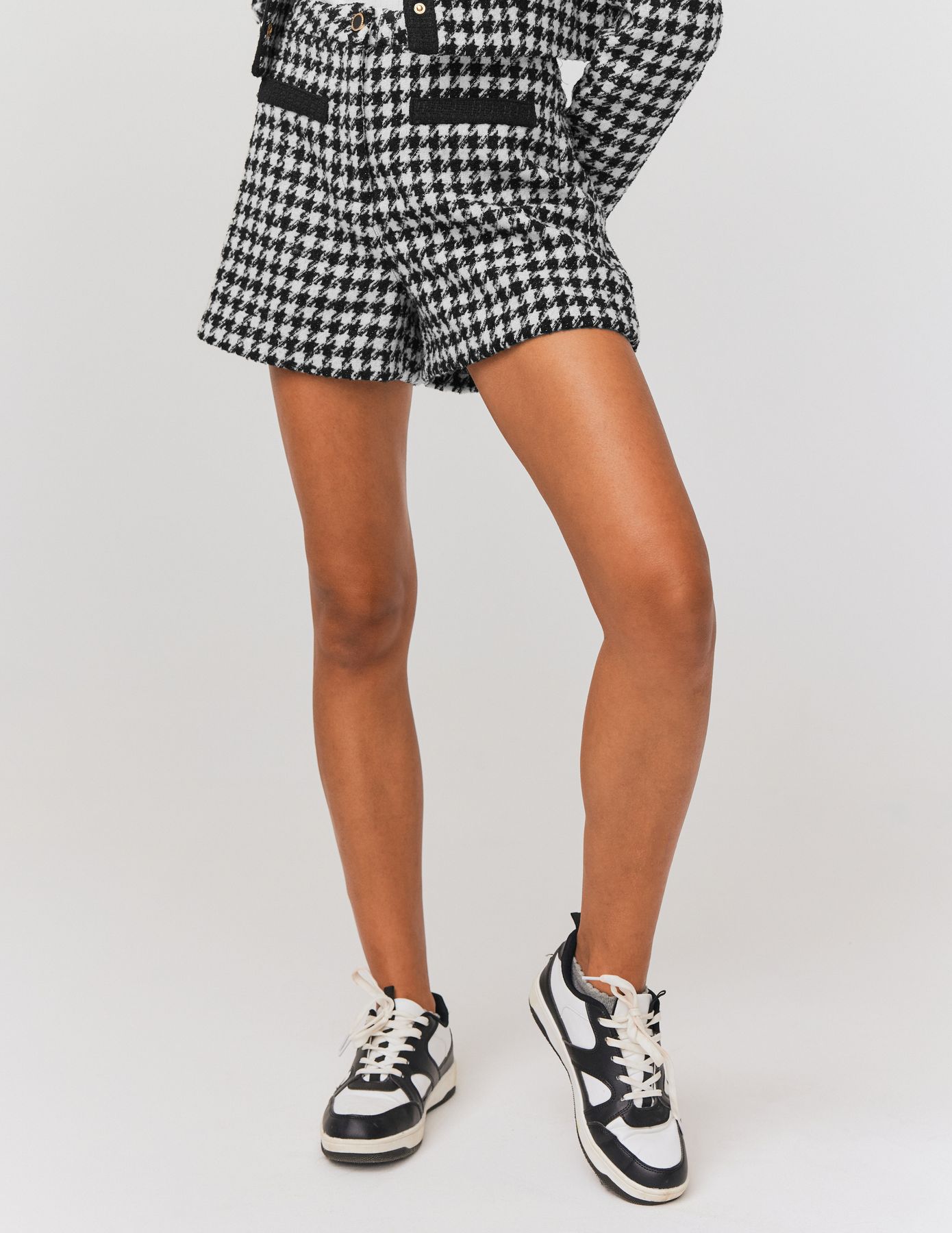 Short en tweed