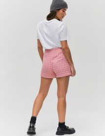 Jupe short en tweed