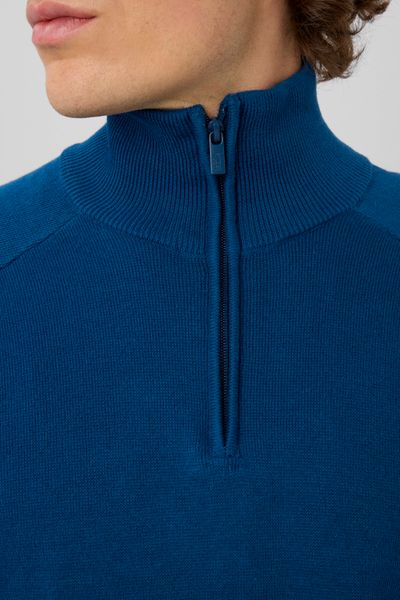 Pull col montant zipp&eacute;