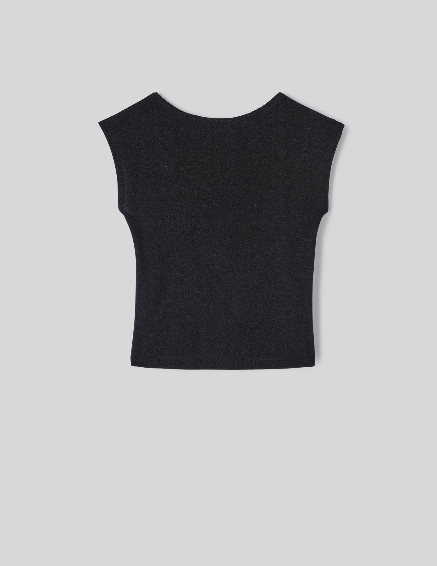 T-shirt dos nu paillet&eacute;