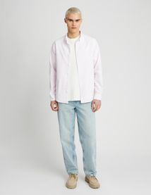 Chemise oxford rayée