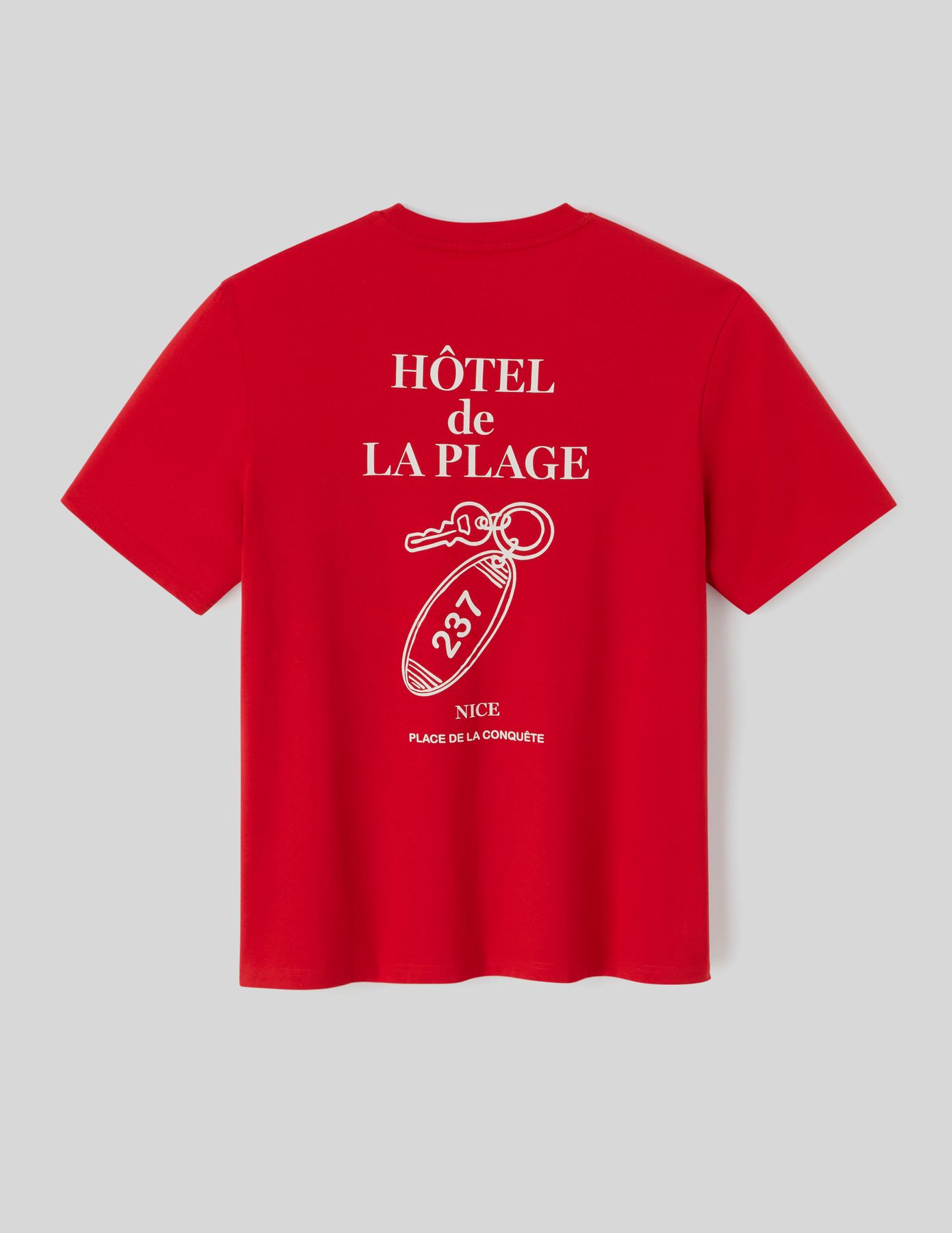 T-shirt imprimé devant dos