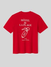 T-shirt imprimé devant dos