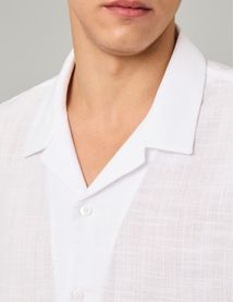 Chemise manches courtes imprimé homard